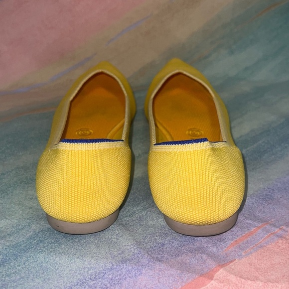 Rothy’s sunshine pointed flats women’s size 8 - Picture 5 of 9